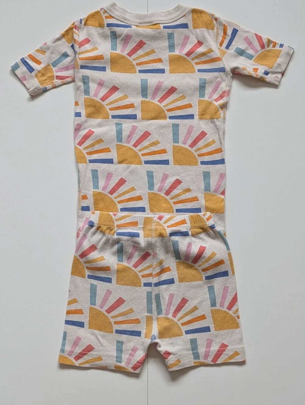Hanna Andersson Girls Short Johns Pajamas Lot of 2 Size 5
